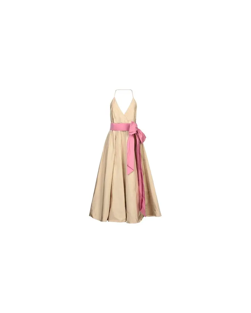 N° 21 KLEIDER - Maxi-Kleiderauf YOOX.COM Beige