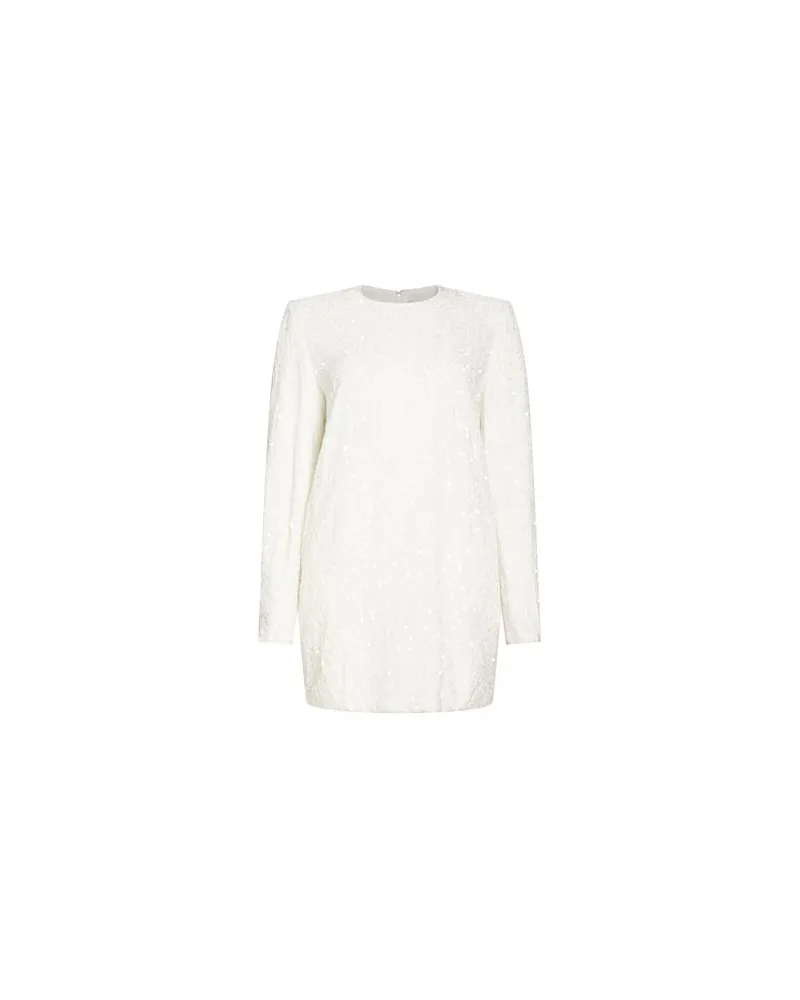 Elisabetta Franchi KLEIDER - Mini-Kleiderauf YOOX.COM Elfenbein