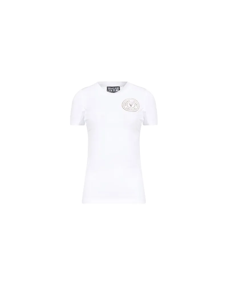 Versace Jeans TOPS - T-shirtsauf YOOX.COM Weiß