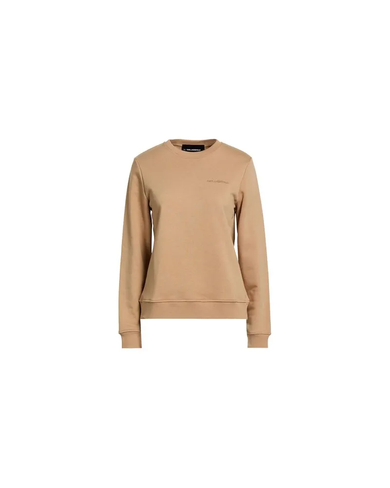 Karl Lagerfeld TOPS - Sweatshirtsauf YOOX.COM Kamel