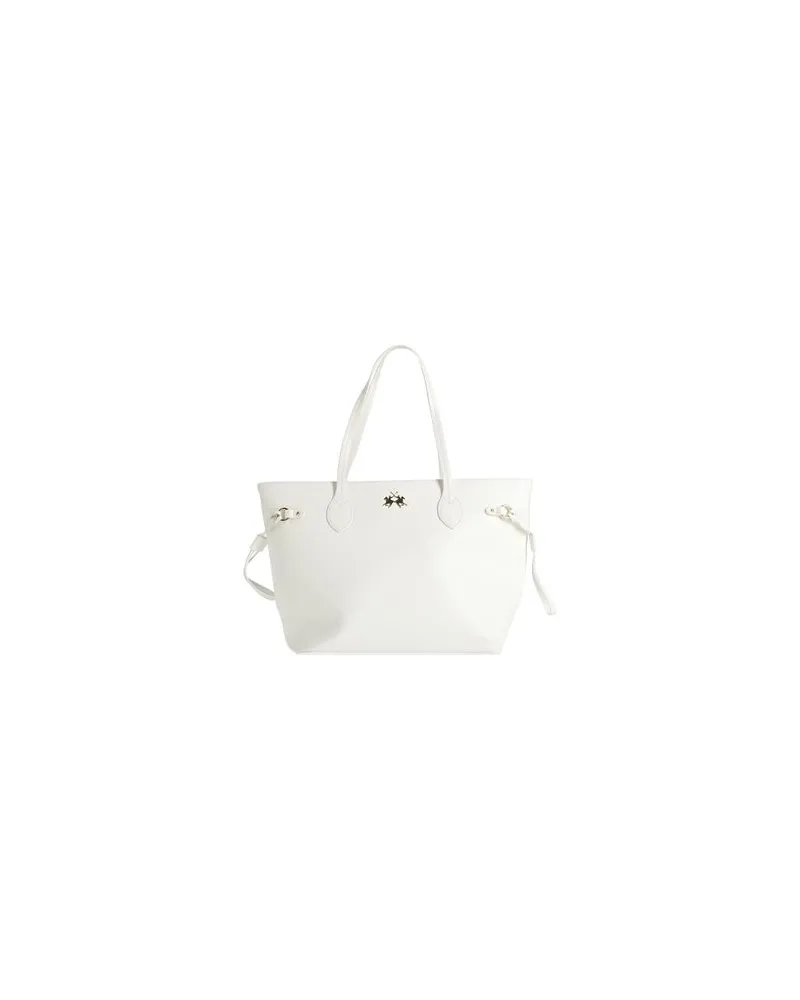 La Martina TASCHEN - Schultertaschenauf YOOX.COM Weiß