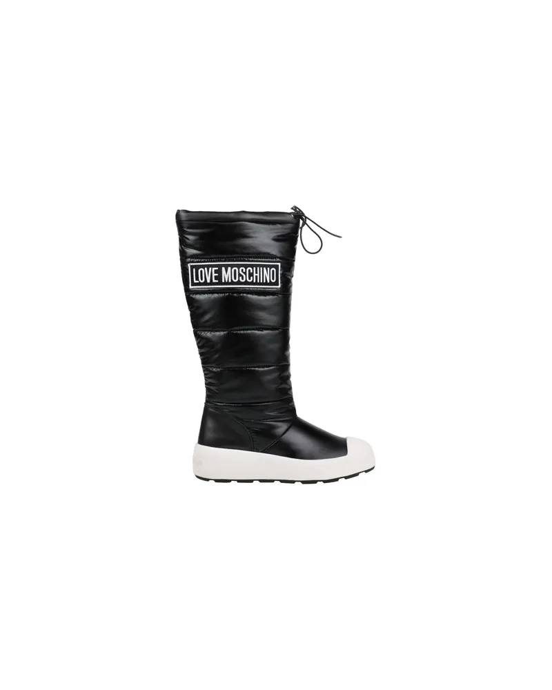 Moschino SCHUHE - Stiefelauf YOOX.COM Schwarz