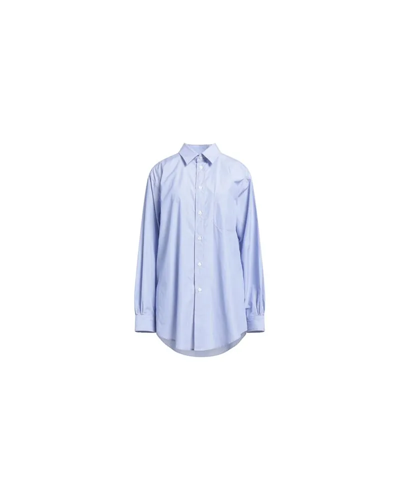 Maison Margiela TOPS - Hemdenauf YOOX.COM Hellblau