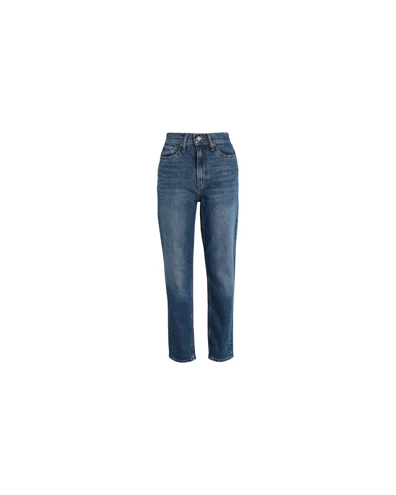 Levi's 80S MOM JEAN DARK INDIGO - WORN IN  - HOSEN & RÖCKE - Jeanshosenauf YOOX.COM Blau