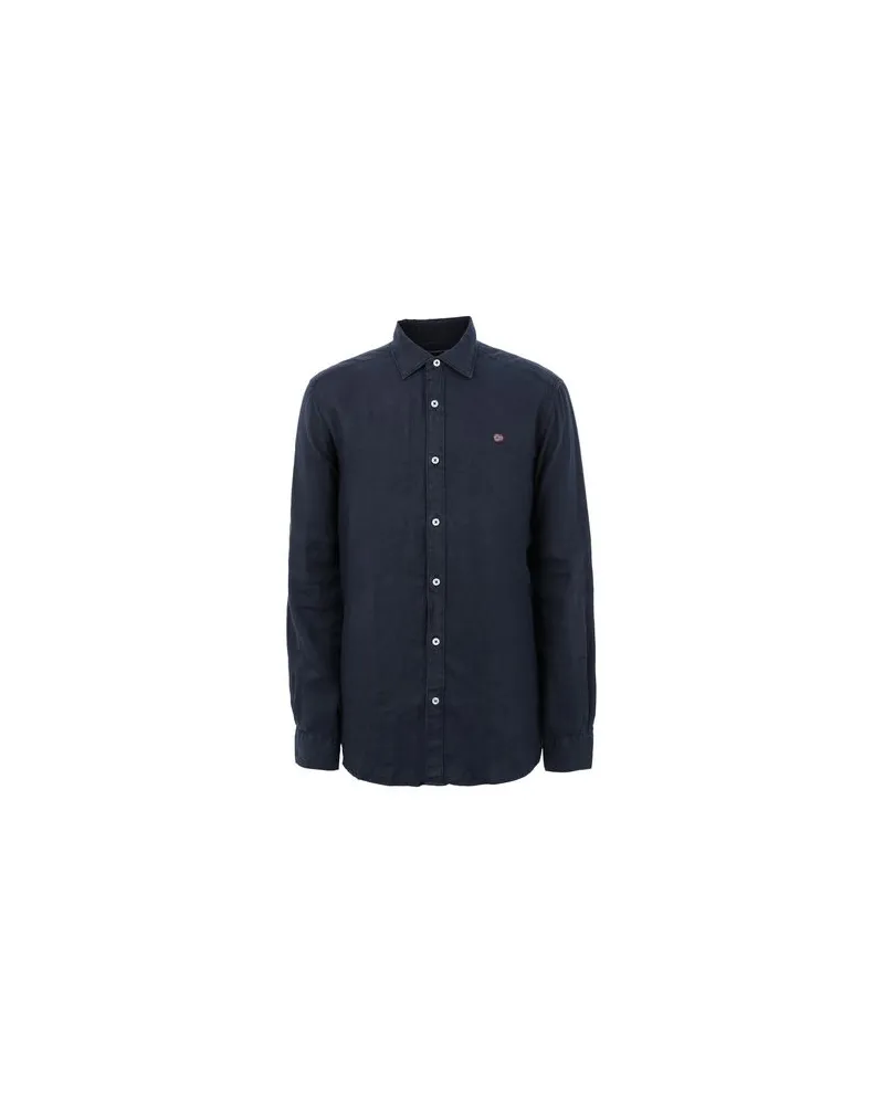 Napapijri GERVAS 2   - TOPS - Hemdenauf YOOX.COM Nachtblau