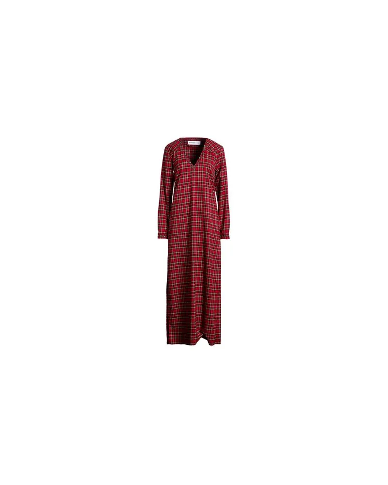 Department 5 KLEIDER - Maxi-Kleiderauf YOOX.COM Rot
