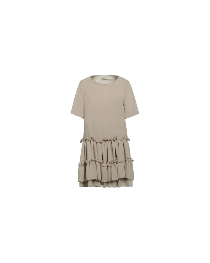 NINEMINUTES KLEIDER - Mini-Kleiderauf YOOX.COM Khaki