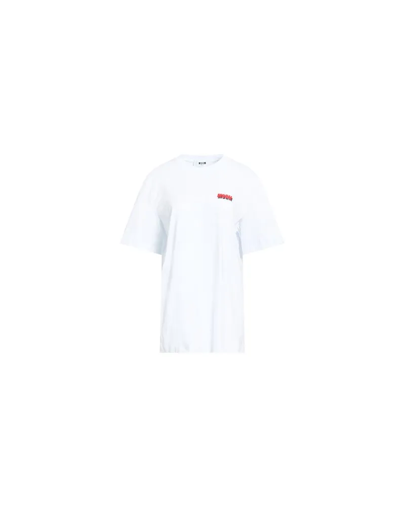 MSGM TOPS - T-shirtsauf YOOX.COM Weiß