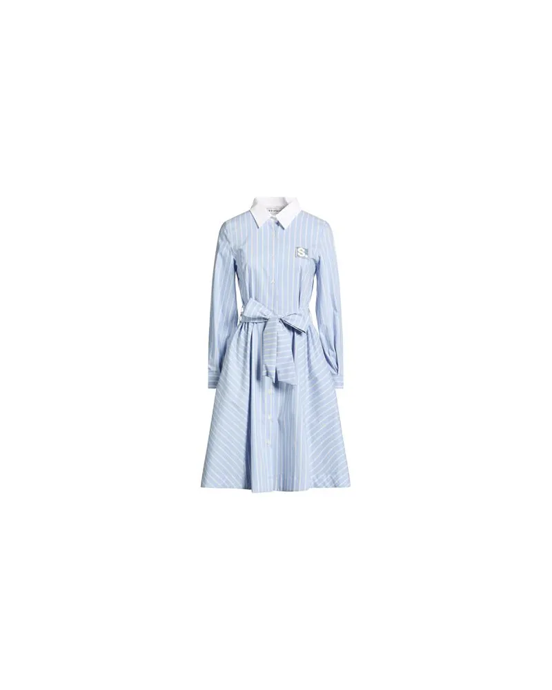 SHIRTAPORTER KLEIDER - Midi-Kleiderauf YOOX.COM Himmelblau