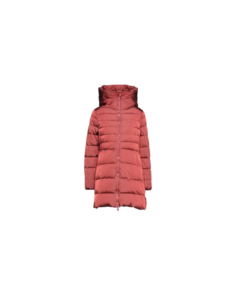 AdHoc JACKEN & MÄNTEL - Pufferjacken & Daunenjackenauf YOOX.COM Ziegelrot