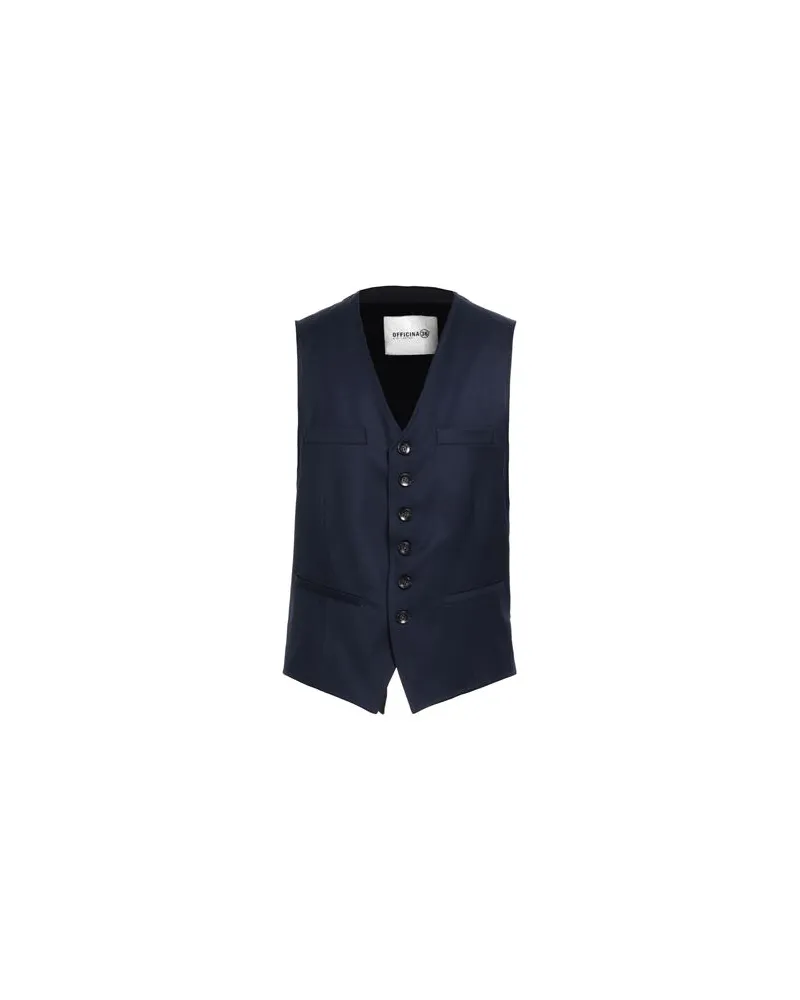 OFFICINA 36 ANZÜGE und CO-ORDS - Couture-Westenauf YOOX.COM Marineblau