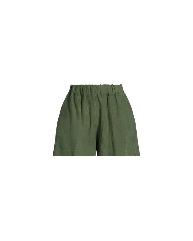 120% Lino HOSEN & RÖCKE - Shorts & Bermudashortsauf YOOX.COM Militärgrün