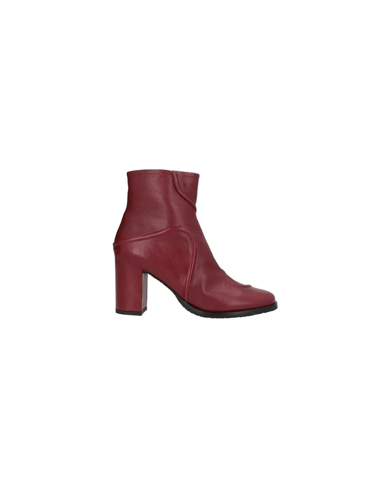 Roberto del Carlo SCHUHE - Stiefelettenauf YOOX.COM Ziegelrot