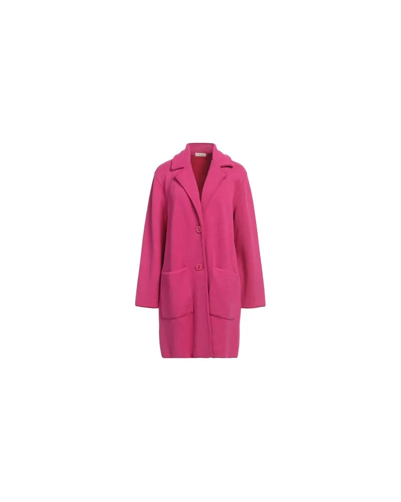 SIYU STRICKWAREN - Strickjackenauf YOOX.COM Magenta