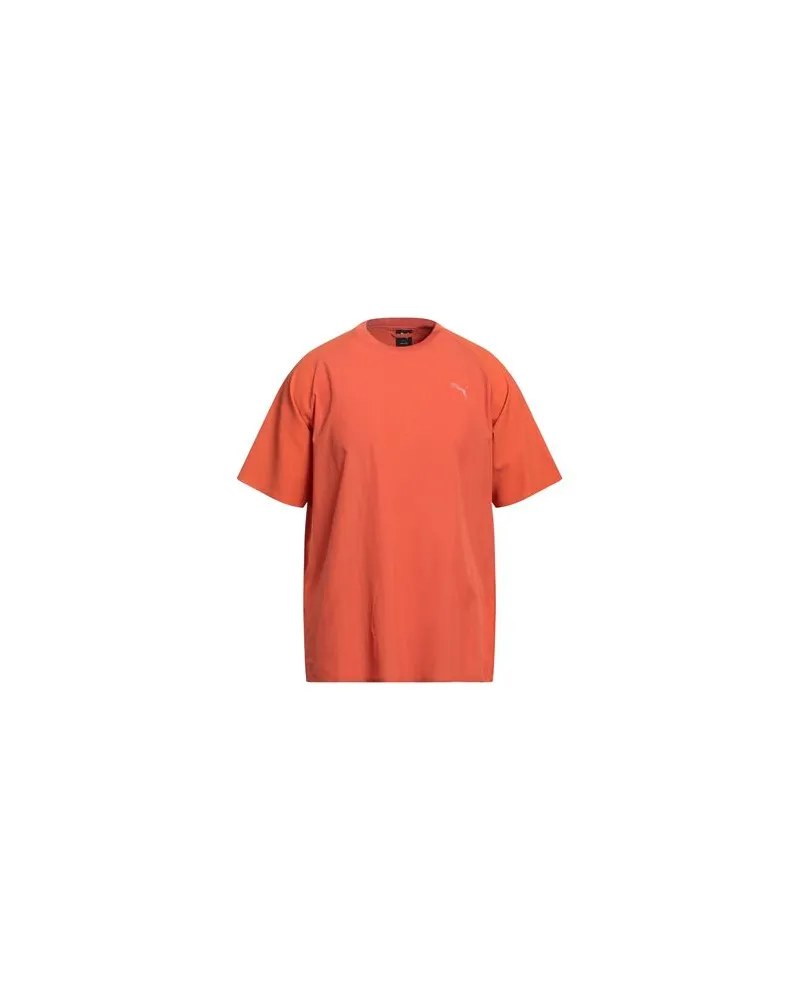 Puma TOPS - T-shirtsauf YOOX.COM Rostrot