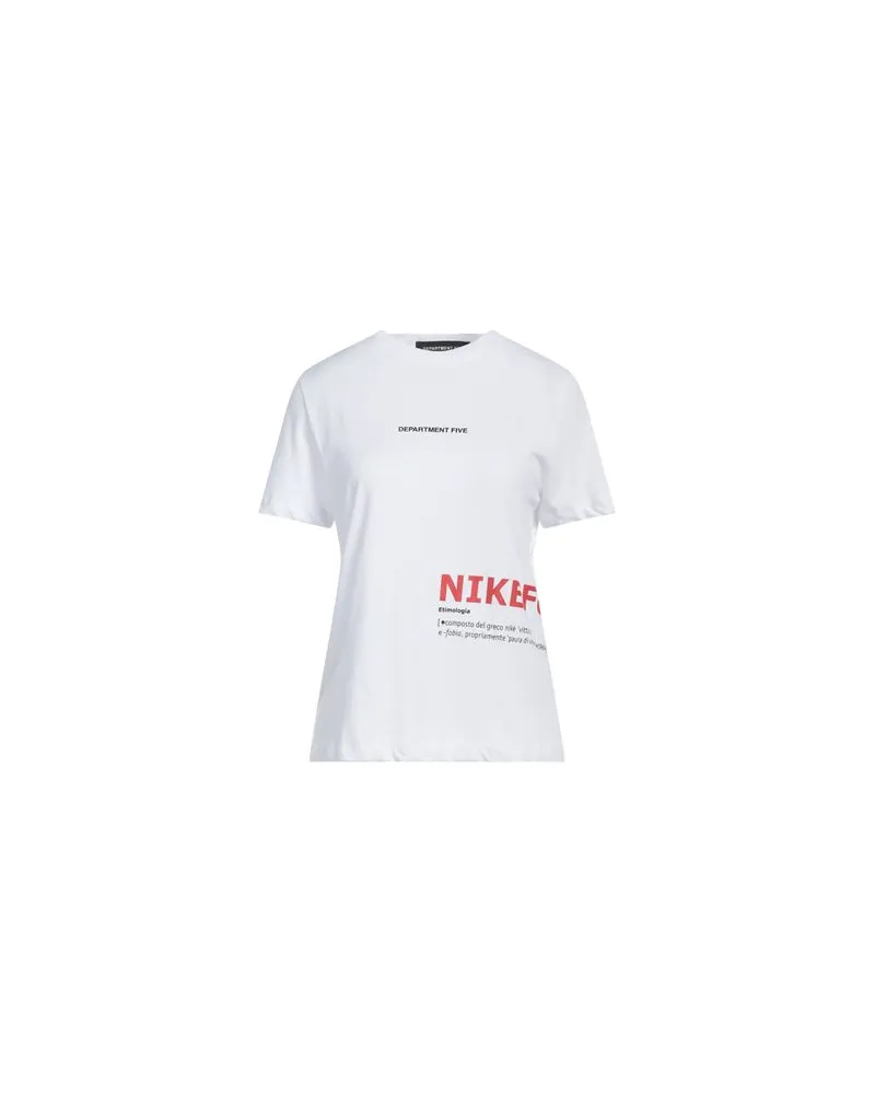Department 5 TOPS - T-shirtsauf YOOX.COM Weiß