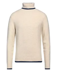 Manuel Ritz Rollkragenpullover Cremeweiß