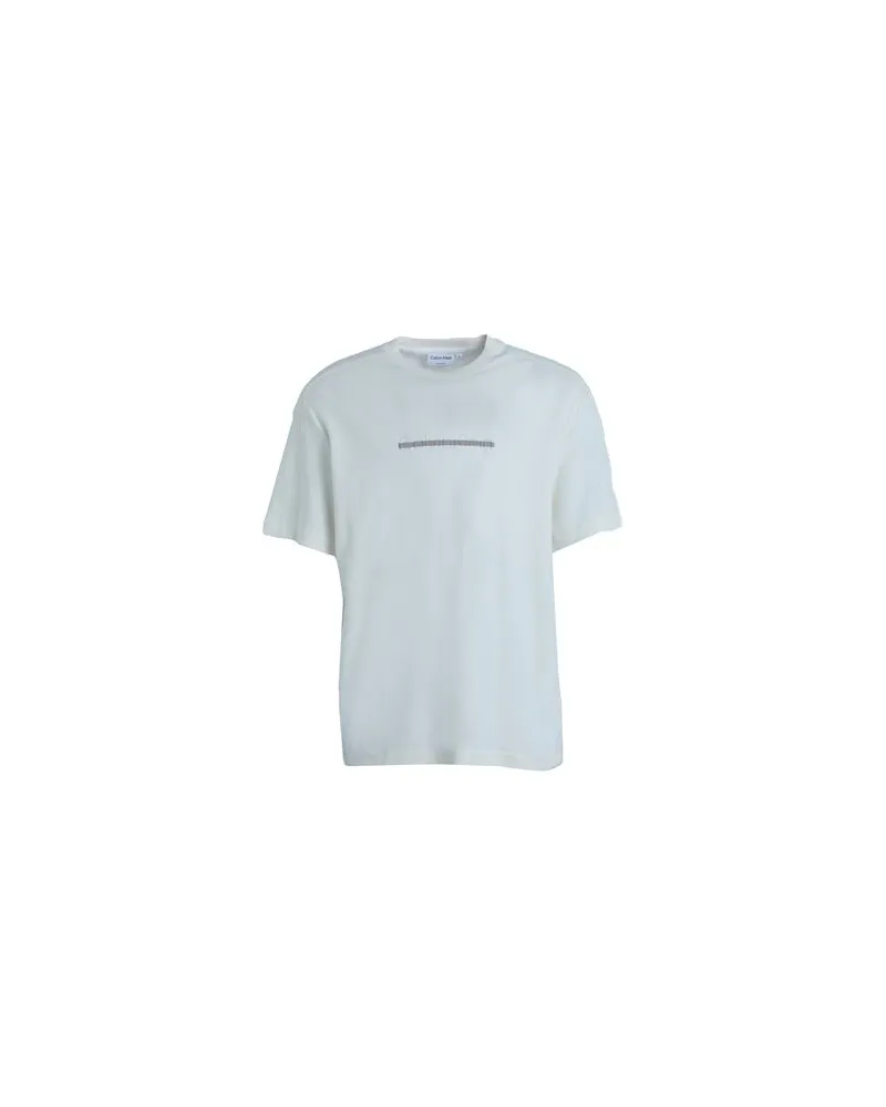 Calvin Klein TOPS - T-shirtsauf YOOX.COM Elfenbein