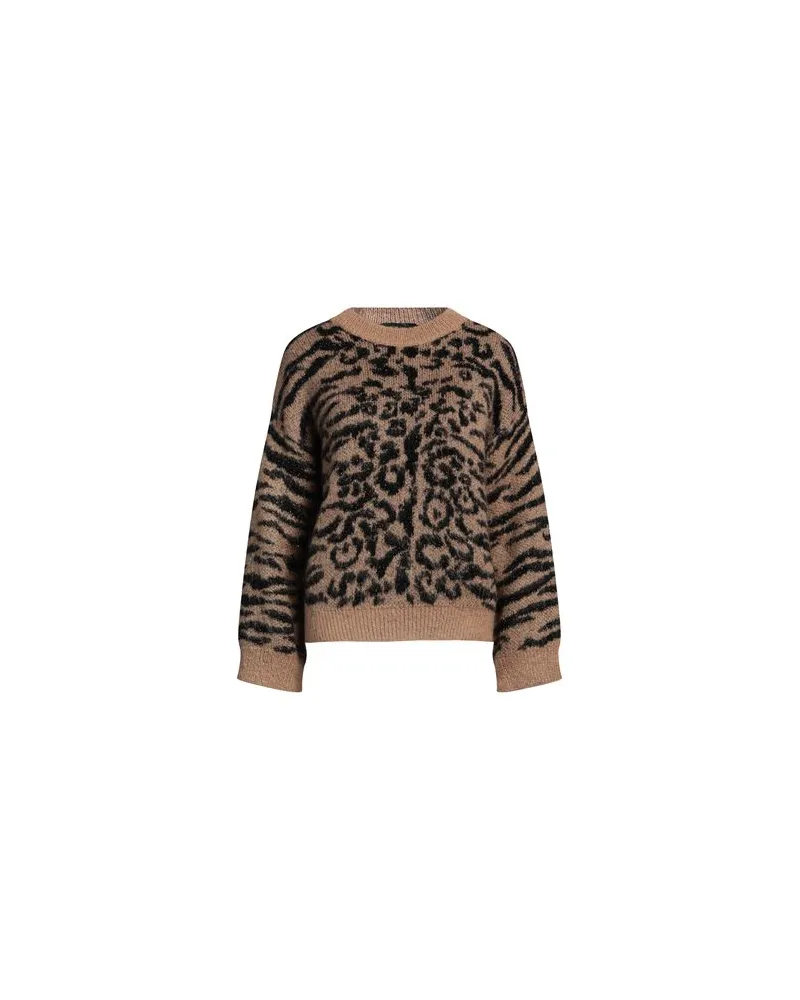Icona By Kaos STRICKWAREN - Pulloverauf YOOX.COM Kamel