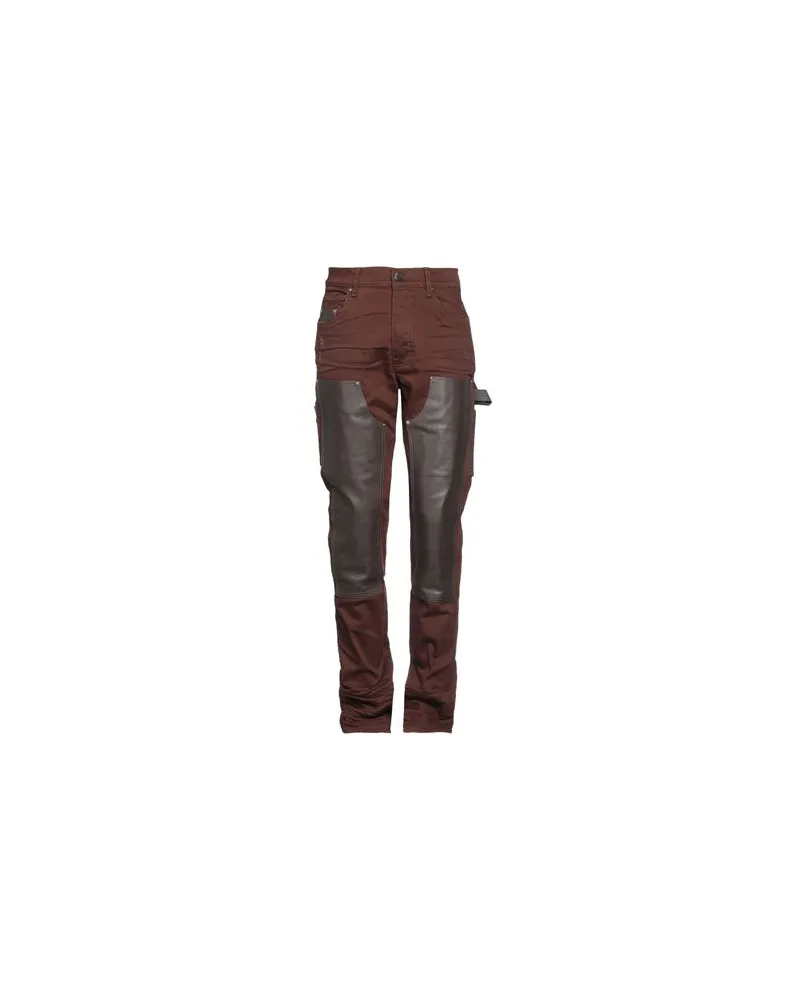 Amiri HOSEN & RÖCKE - Jeanshosenauf YOOX.COM Braun