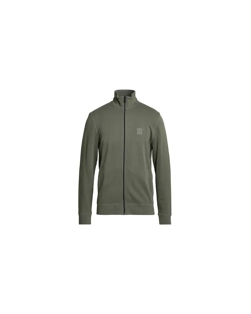 HUGO BOSS TOPS - Sweatshirtsauf YOOX.COM Militärgrün