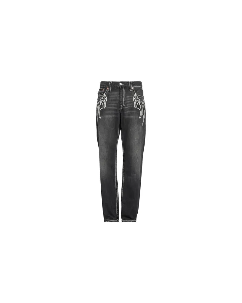 True Religion HOSEN & RÖCKE - Jeanshosenauf YOOX.COM Schwarz