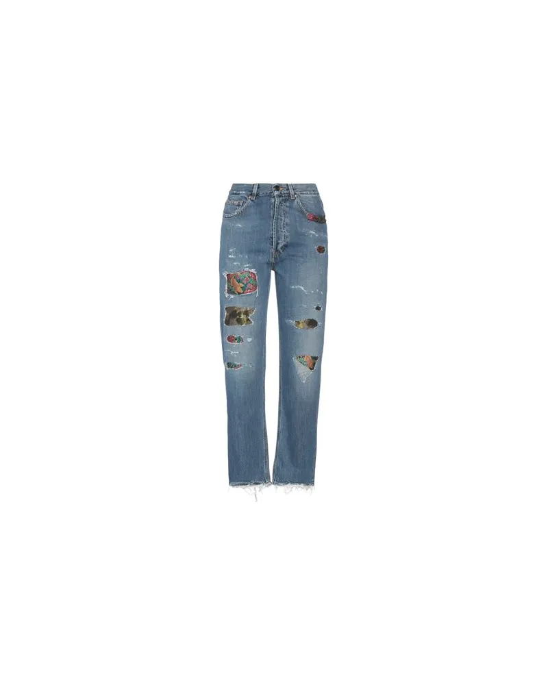 PT TORINO HOSEN & RÖCKE - Jeanshosenauf YOOX.COM Blau