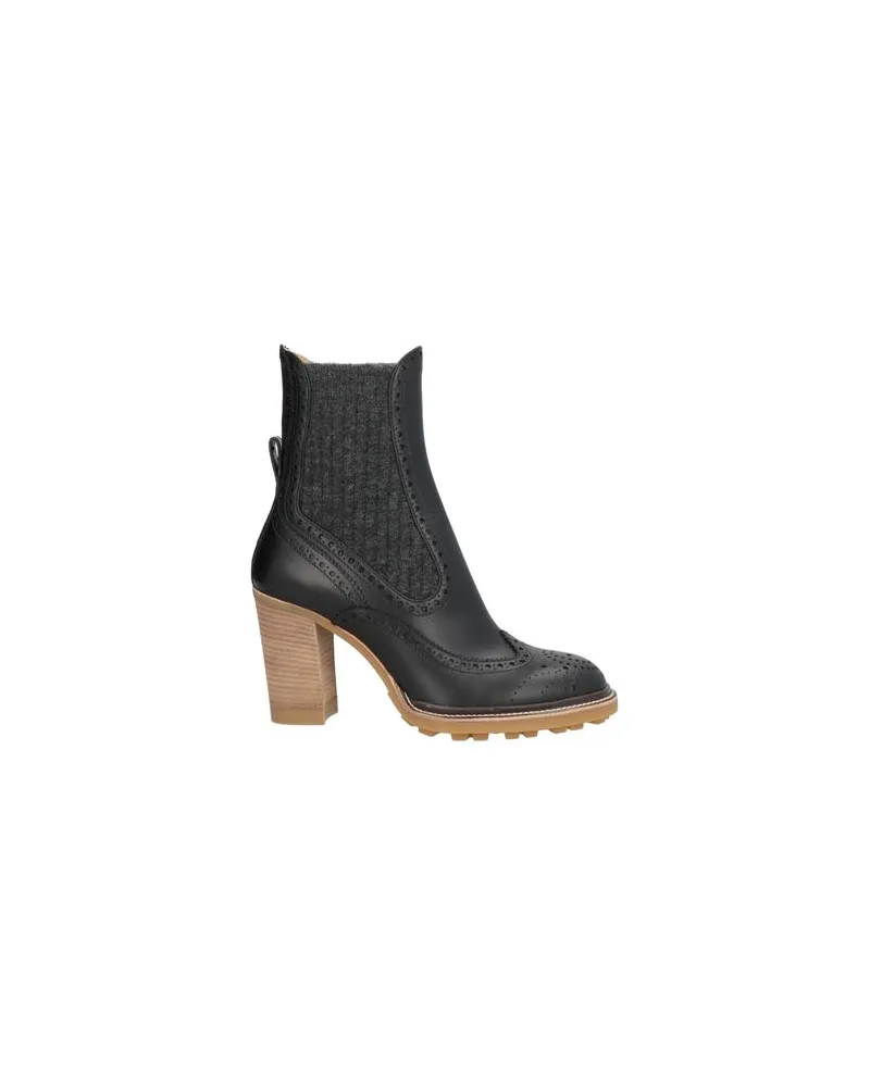 Chloé SCHUHE - Stiefelettenauf YOOX.COM Schwarz