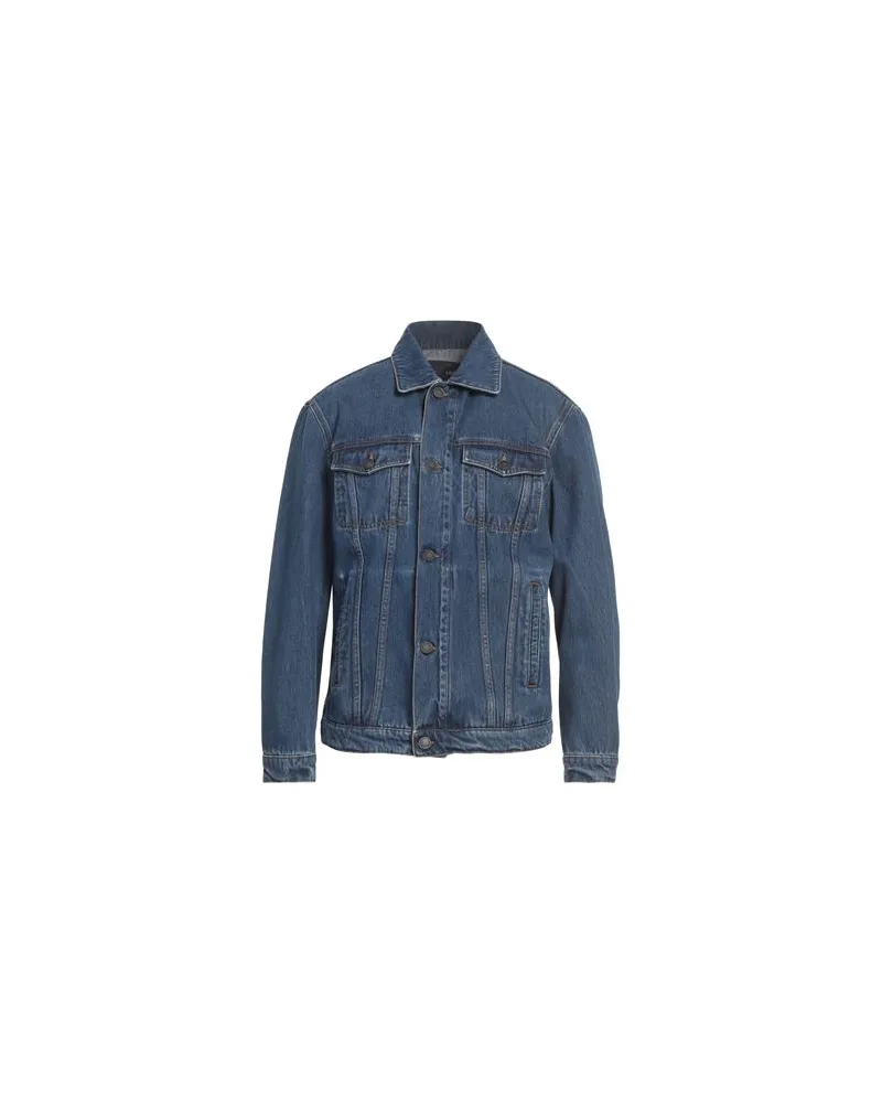 LARDINI JACKEN & MÄNTEL - Jeansjacken/Mäntelauf YOOX.COM Blau