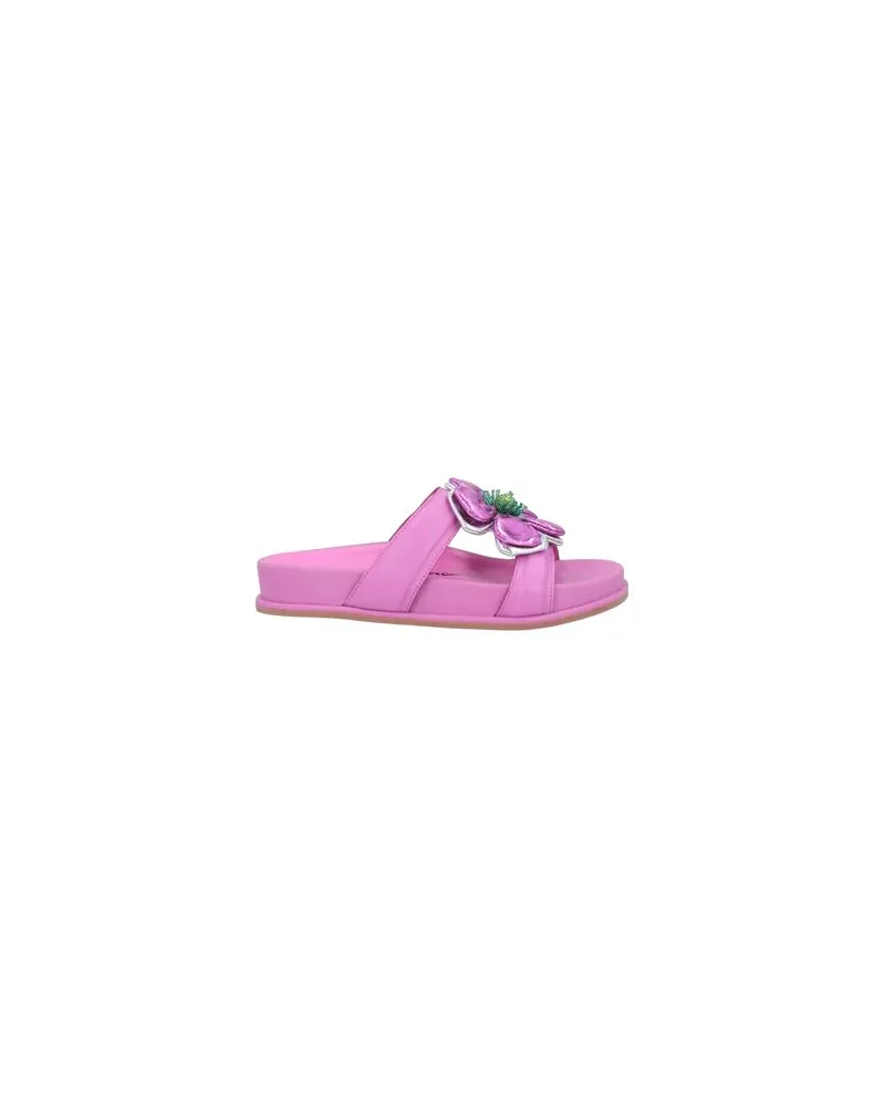 Luciano Barachini SCHUHE - Sandalenauf YOOX.COM Malve
