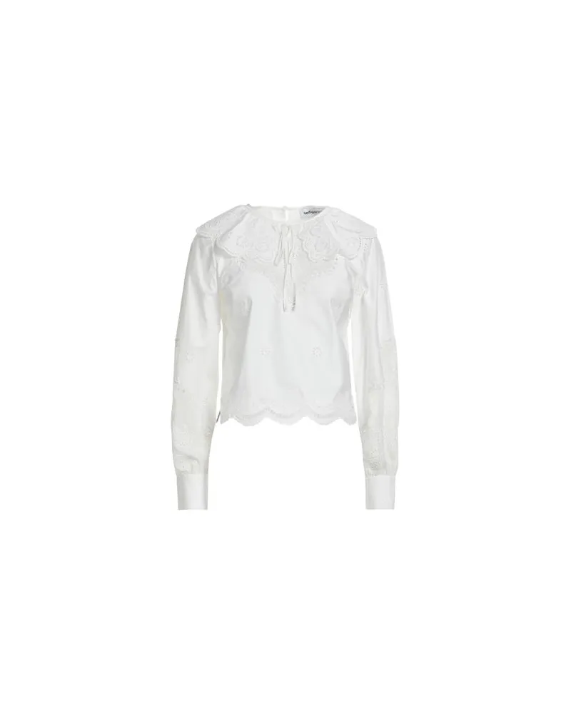 Self-Portrait TOPS - Topsauf YOOX.COM Weiß