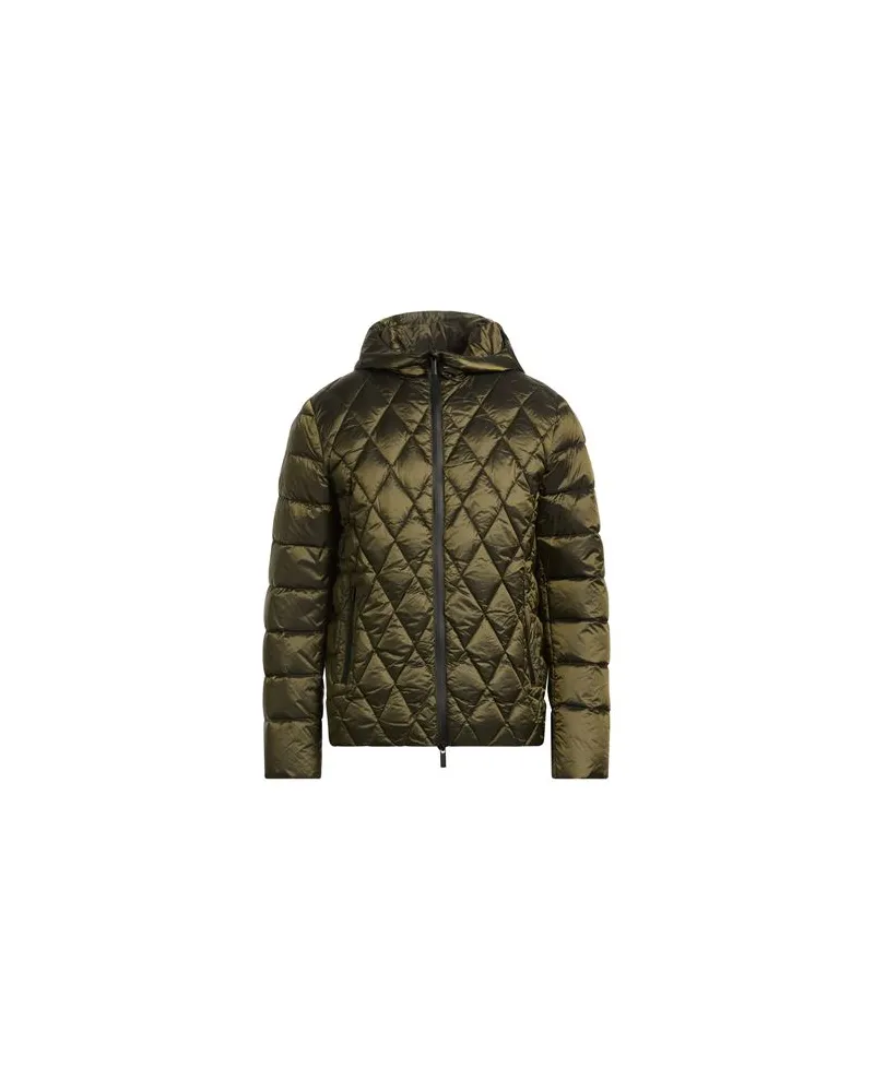 Puntododici JACKEN & MÄNTEL - Pufferjacken & Daunenjackenauf YOOX.COM Militärgrün