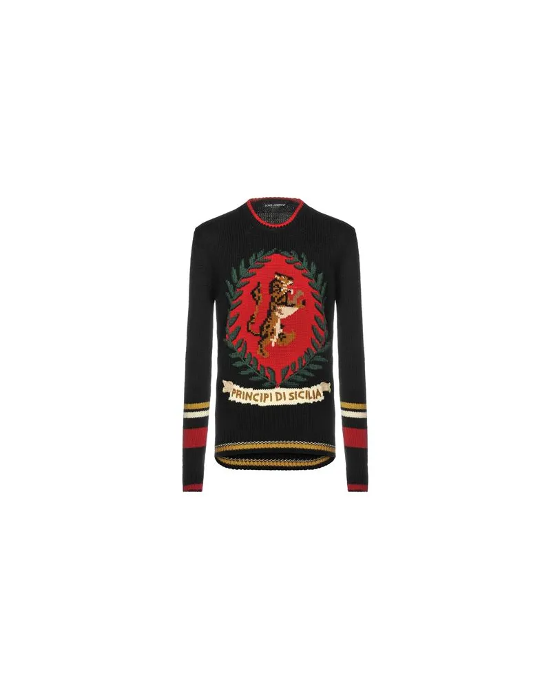 Dolce & Gabbana STRICKWAREN - Pulloverauf YOOX.COM Schwarz
