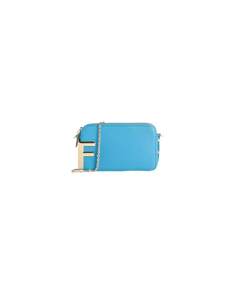 Fracomina TASCHEN - Umhängetascheauf YOOX.COM Azurblau