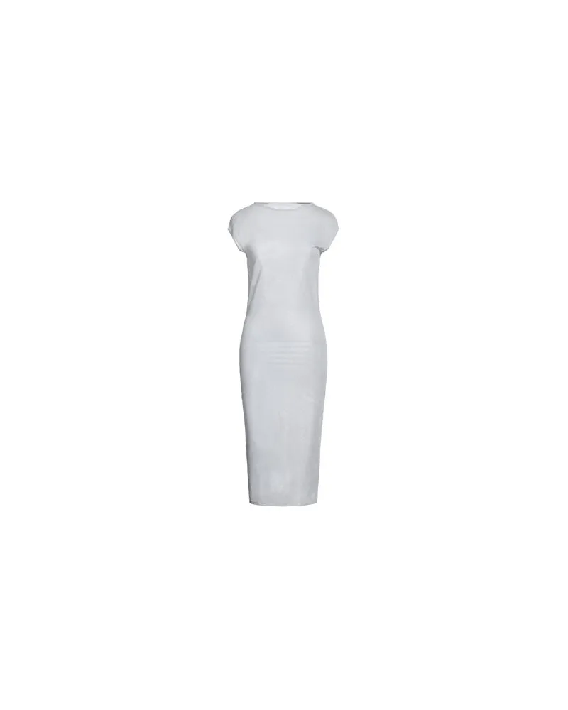 Brand Unique KLEIDER - Midi-Kleiderauf YOOX.COM Silber