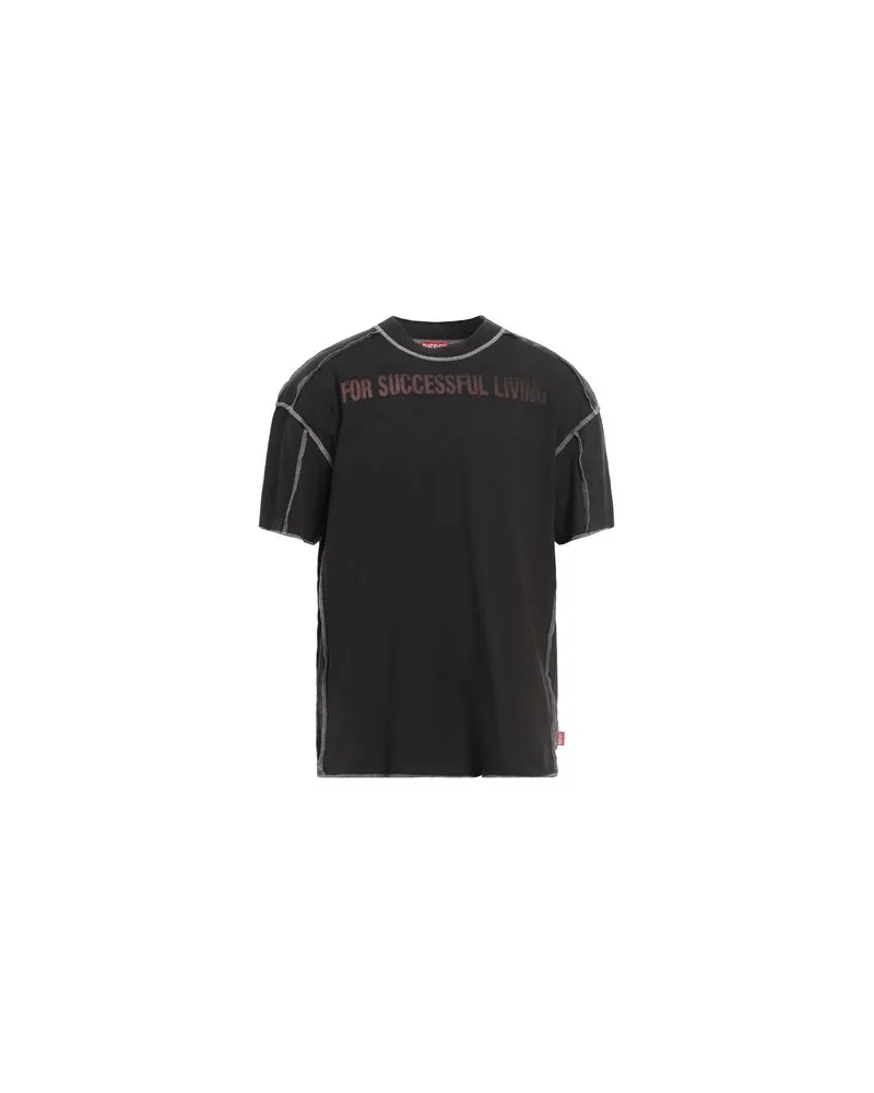 Diesel TOPS - T-shirtsauf YOOX.COM Dunkelbraun