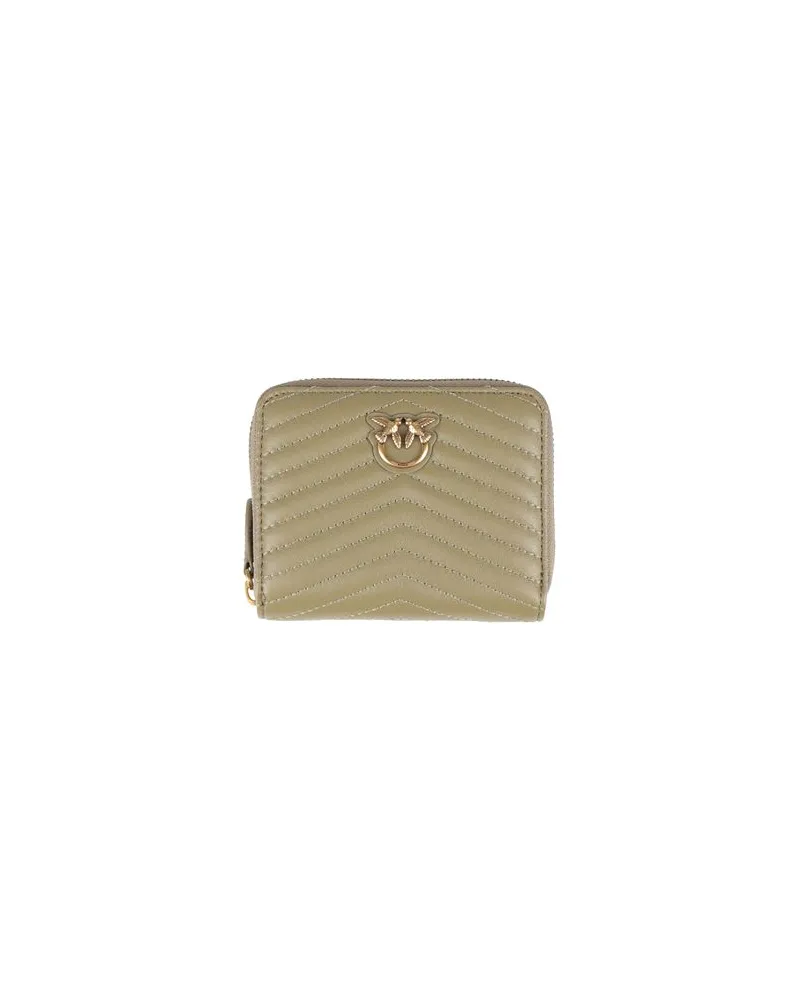 Pinko Kleinlederwaren - Brieftaschenauf YOOX.COM Militärgrün