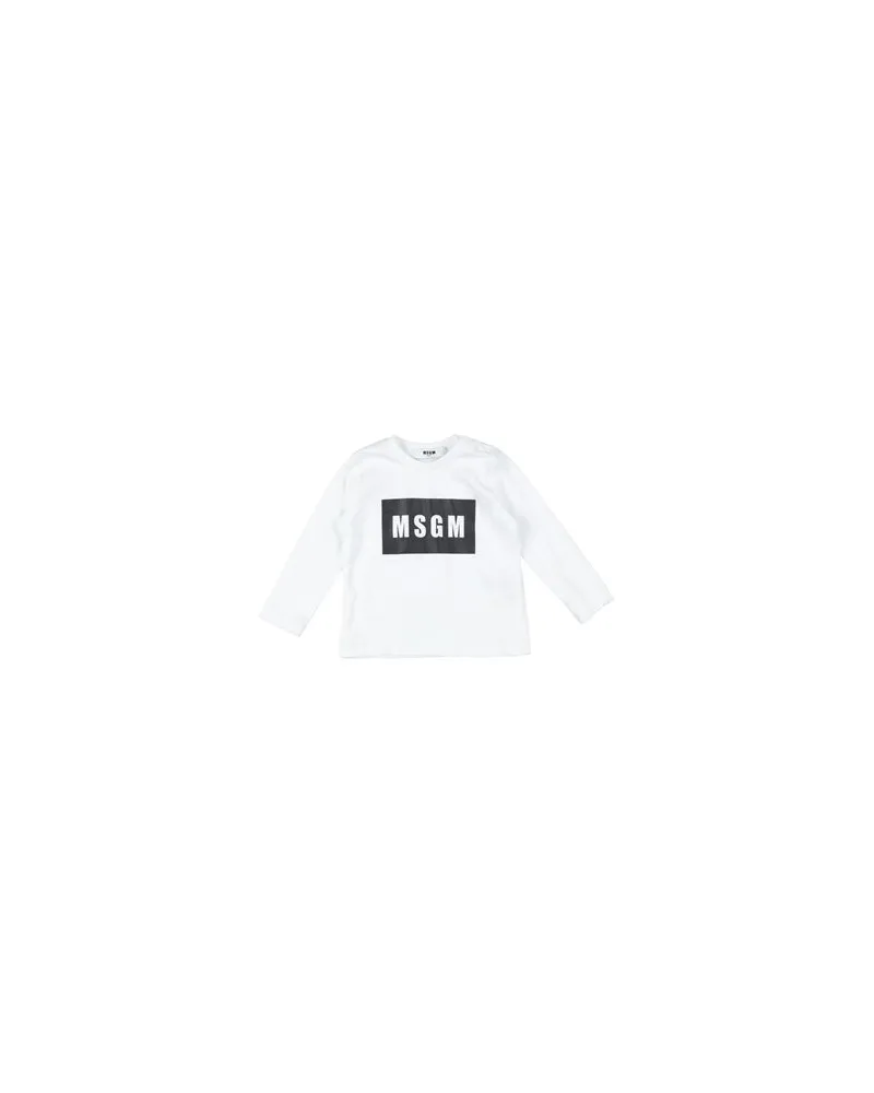MSGM TOPS - T-shirtsauf YOOX.COM Weiß