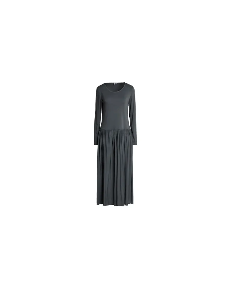 European Culture KLEIDER - Maxi-Kleiderauf YOOX.COM Grau