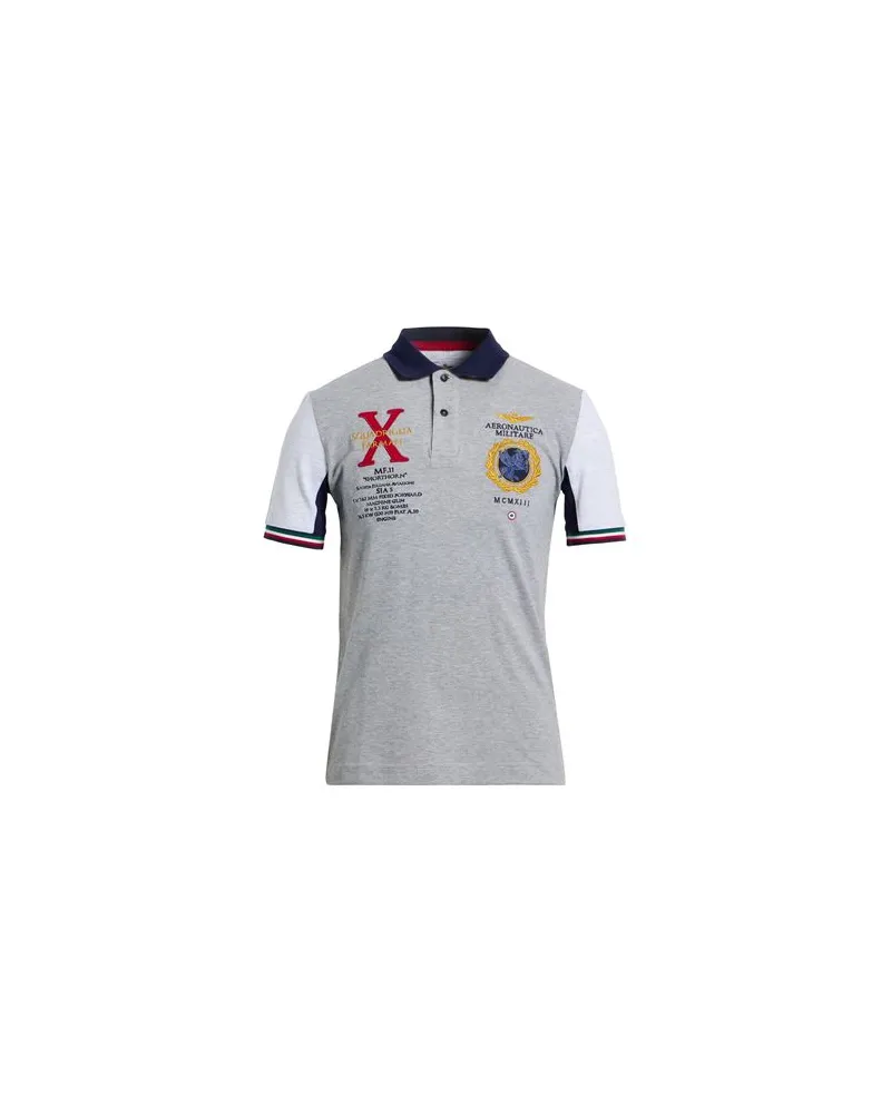 Aeronautica Militare TOPS - Poloshirtsauf YOOX.COM Hellgrau