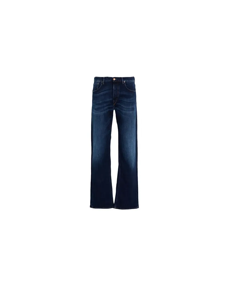 Hand Picked HOSEN & RÖCKE - Jeanshosenauf YOOX.COM Blau