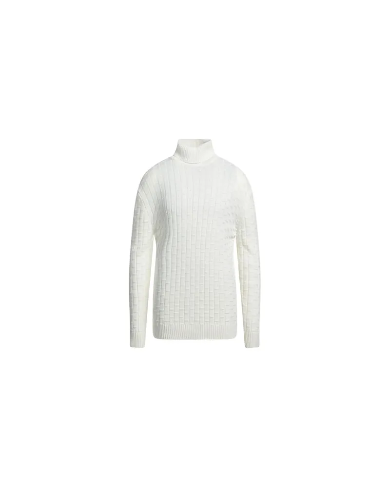 Siviglia STRICKWAREN - Rollkragenpulloverauf YOOX.COM Cremeweiß