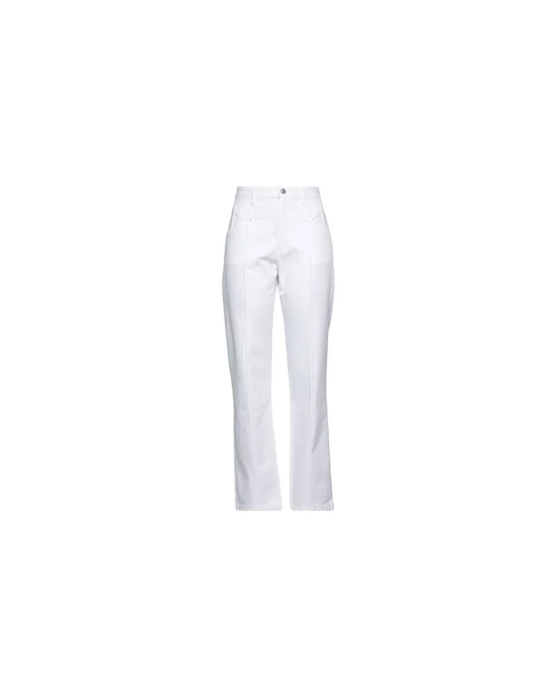 Isabel Marant HOSEN & RÖCKE - Jeanshosenauf YOOX.COM Weiß