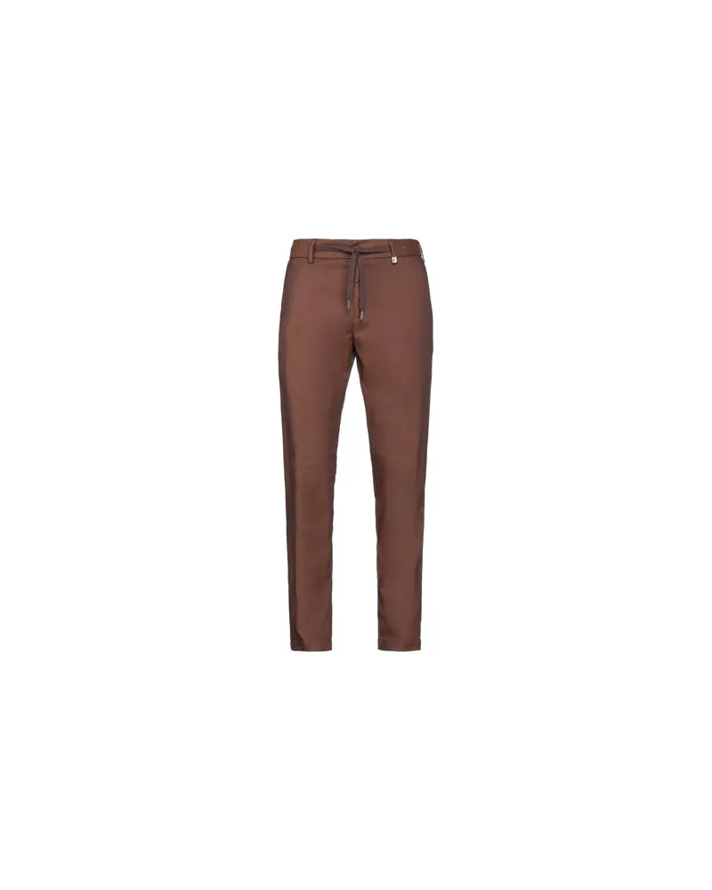 MYTHS HOSEN & RÖCKE - Hosenauf YOOX.COM Schokobraun