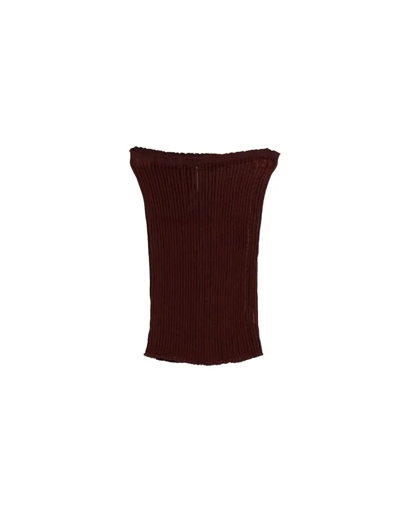 A. ROEGE HOVE TOPS - Topsauf YOOX.COM Schokobraun