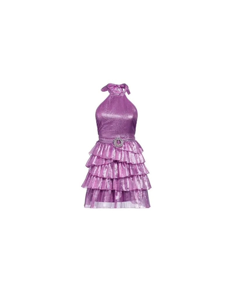 La Semaine Paris KLEIDER - Mini-Kleiderauf YOOX.COM Malve