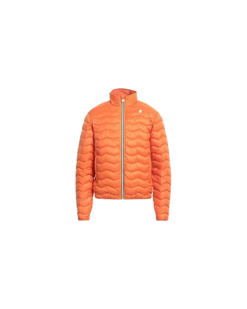 K-Way VALENTINE ECO WARM              - JACKEN & MÄNTEL - Pufferjacken & Daunenjackenauf YOOX.COM Orange