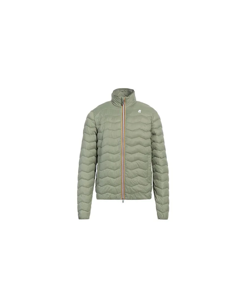K-Way VALENTINE ECO WARM              - JACKEN & MÄNTEL - Pufferjacken & Daunenjackenauf YOOX.COM Salbeigrün
