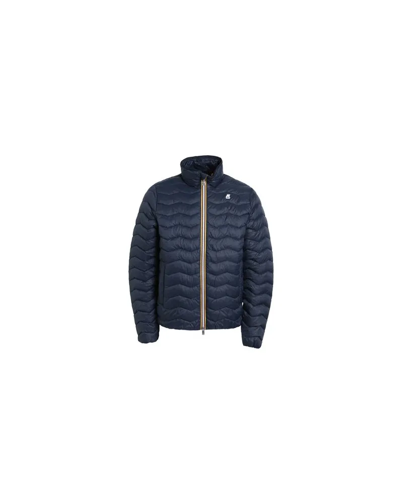 K-Way VALENTINE ECO WARM              - JACKEN & MÄNTEL - Pufferjacken & Daunenjackenauf YOOX.COM Marineblau
