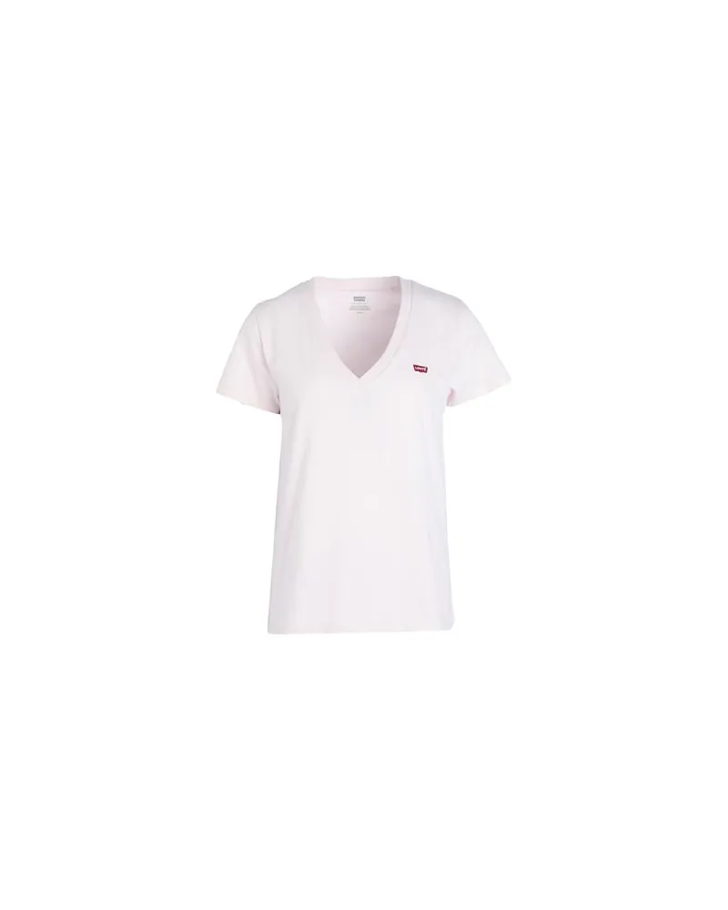Levi's PERFECT VNECK REDS  - TOPS - T-shirtsauf YOOX.COM Hellrosa
